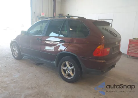 2001 BMW X5 3.0 from USA, damaged, VIN WBAFA53551LM63051